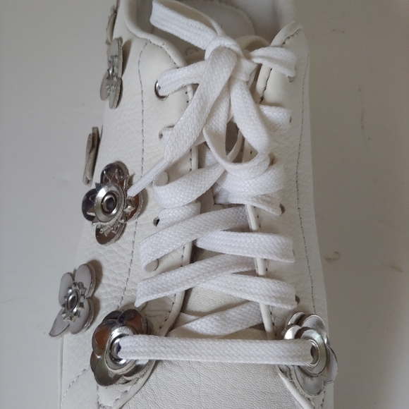 Cole Haan Grandpro Tennis Leather Sneakers  White Size 10.5 - Picture 10 of 15